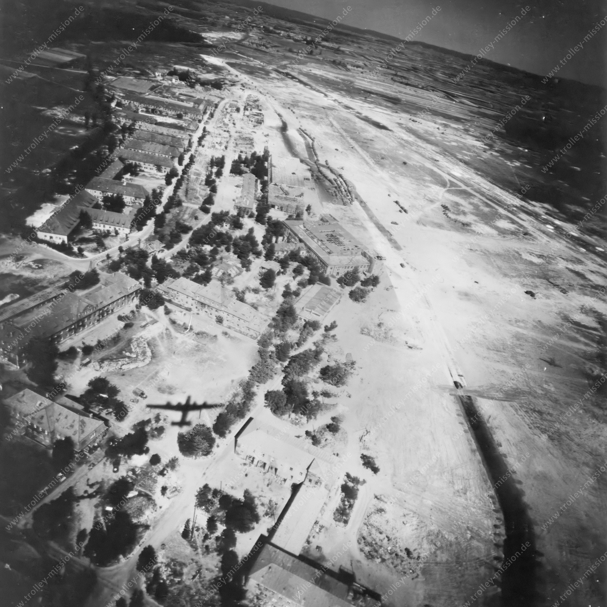 Flugplatz Kitzingen 1945