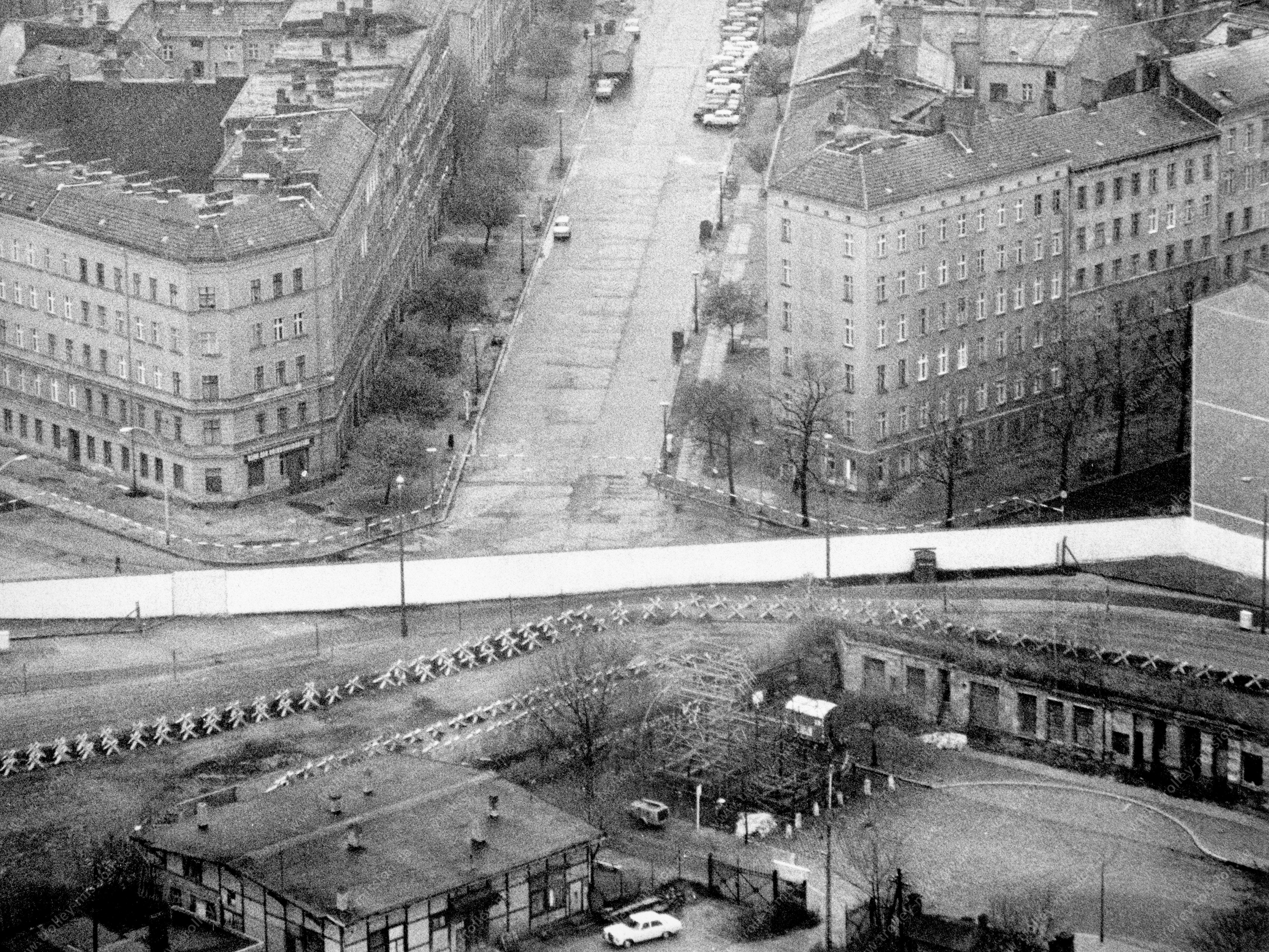 Bernauer Straße sowie Schwedter Straße und Oderberger Straße vom 28. Dezember 1979