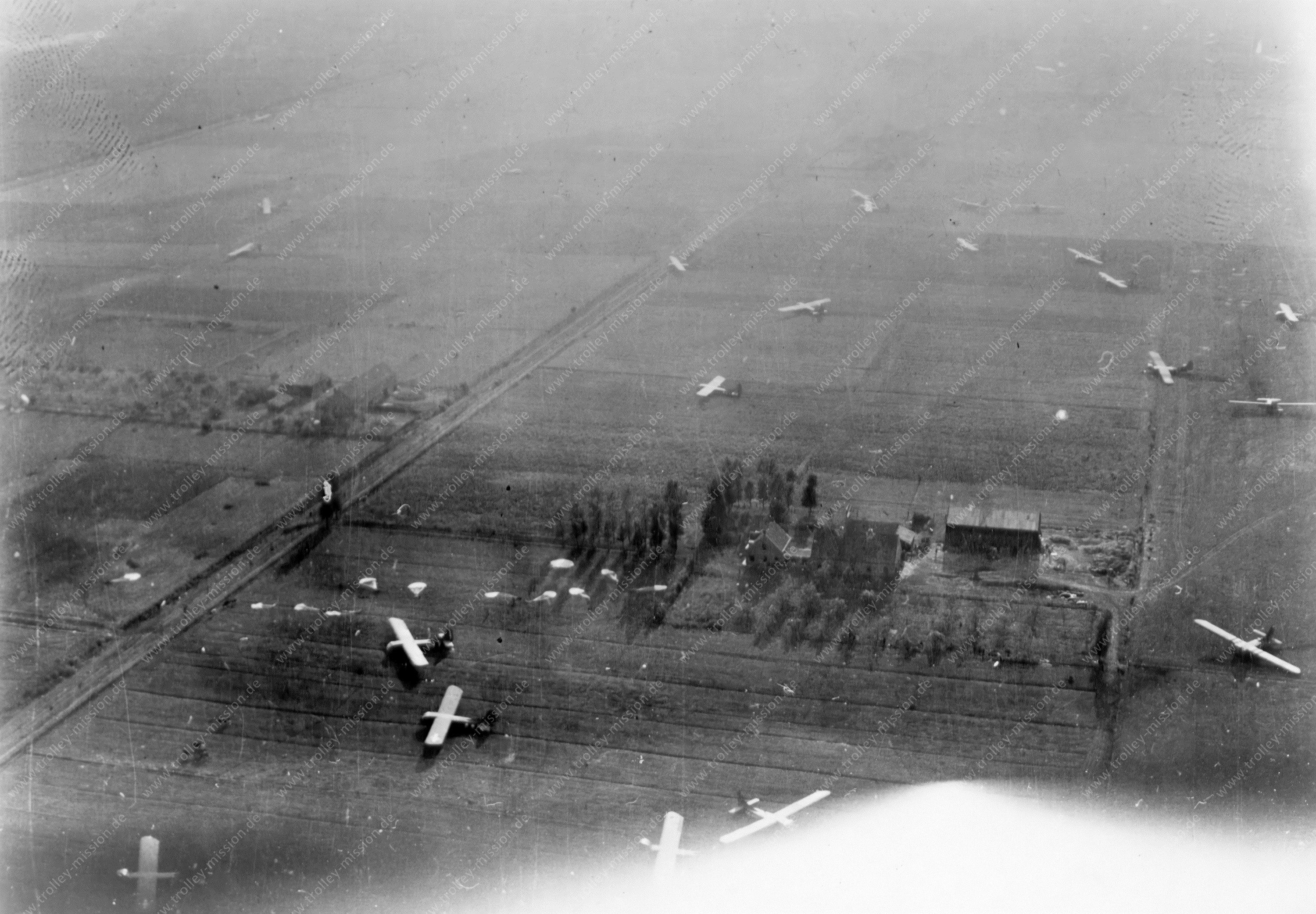 Operation Market Garden - Aufnahme der Luftlandeoperation in den Niederlanden (USASC-384)