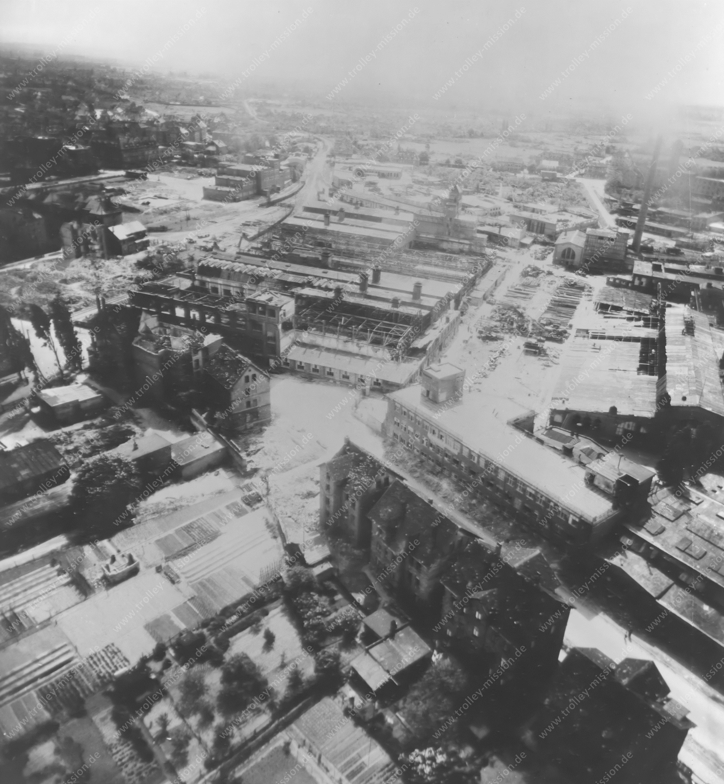 Luftbild der MIAG Werke (Bühler AG) in Braunschweig an der Ernst-Amme-Straße und Julius-Konegen-Straße