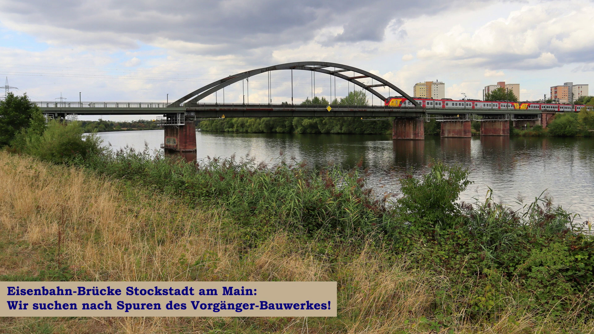 Die Suche nach Lost Places - Staustufe Mainaschaff und Eisenbahn-Brücke Stockstadt am Main