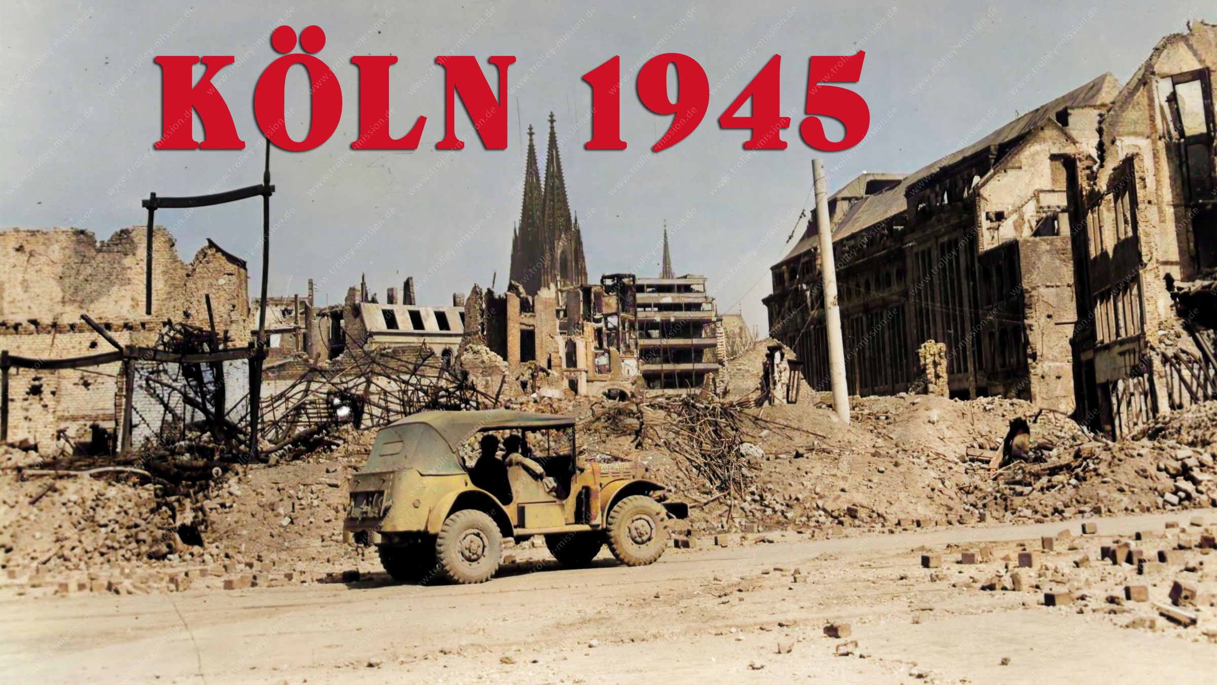 Unbekannte Fotos der Kölner Altstadt nach dem Zweiten Weltkrieg