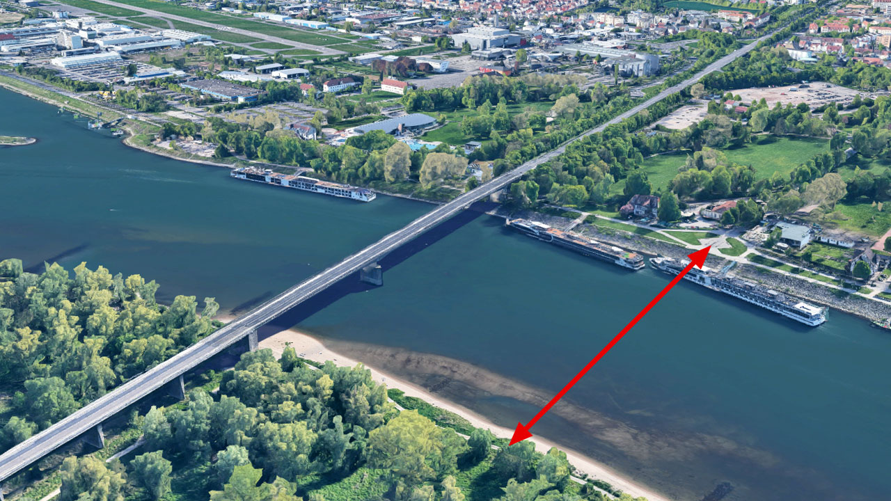 Rheinbrücke in Speyer