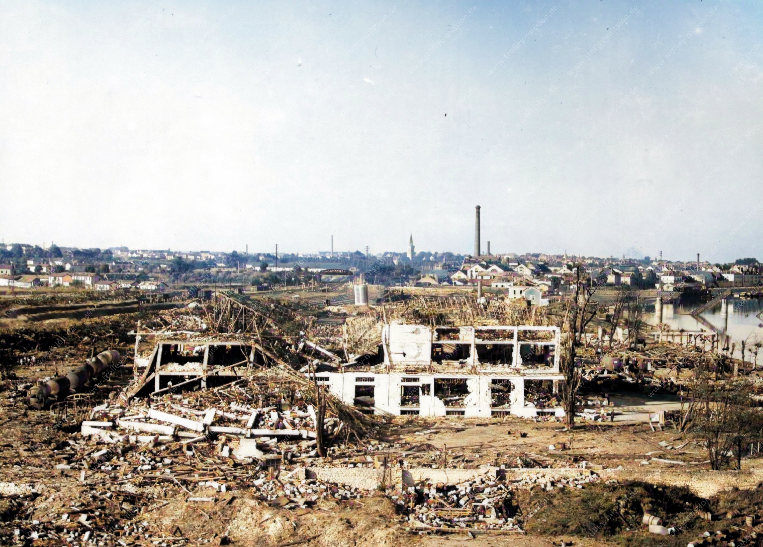 Le bombardement de la gare de triage de Saint-Rémy en Chalon-sur-Saône